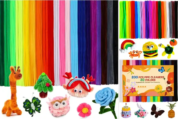 Detailed view of Best 200Pcs Pipe Cleaners
