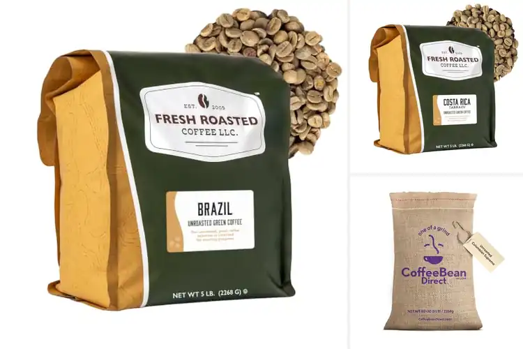 Detailed view of Best 5lb Green Coffee Beans