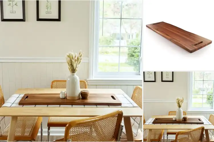 Detailed view of Best Acacia Serving Boards for Warm, Stylish Entertaining
