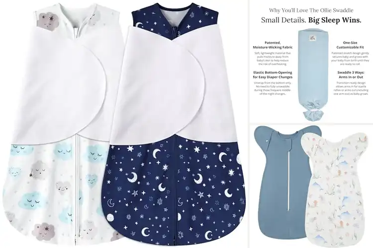 Detailed view of Best Adjustable Swaddles For Arms Out