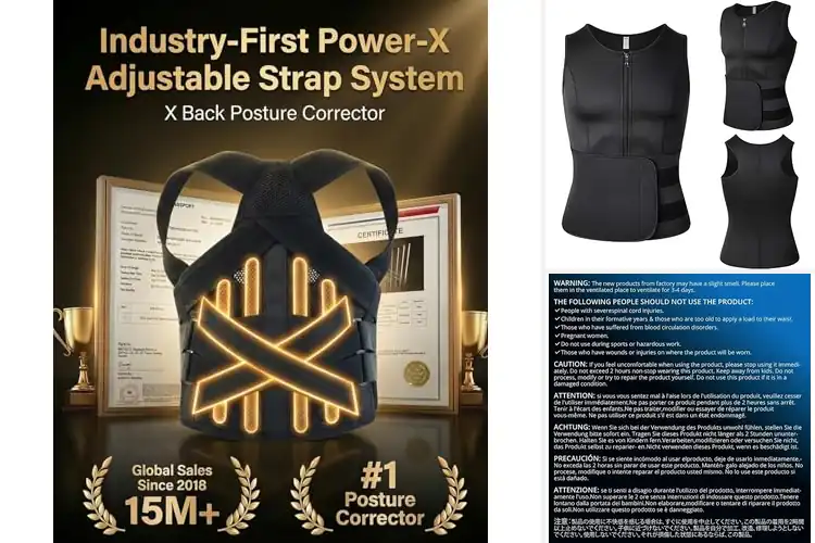 Detailed view of Best Back Support Vests