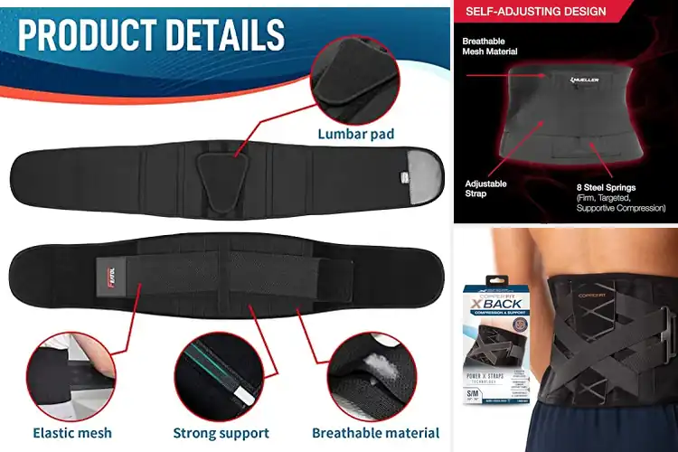 Detailed view of Best Back Supports: Top 10 Braces for Comfort & Relief