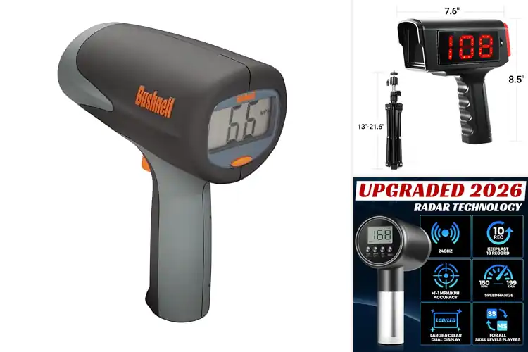 Detailed view of Best Baseball Radar Guns