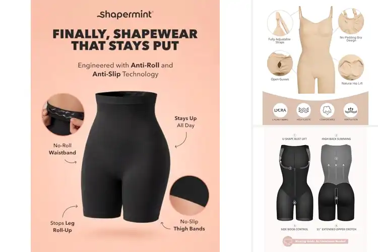 Detailed view of Best Body Shapers for Smooth, Confident Style