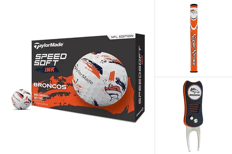 Detailed view of Best Broncos Golf Gear