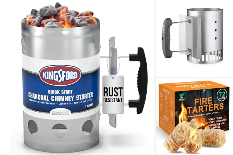 Detailed view of Best Charcoal Starters for Easy Grilling