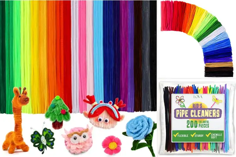 Detailed view of Best Chenille Stems For Crafts