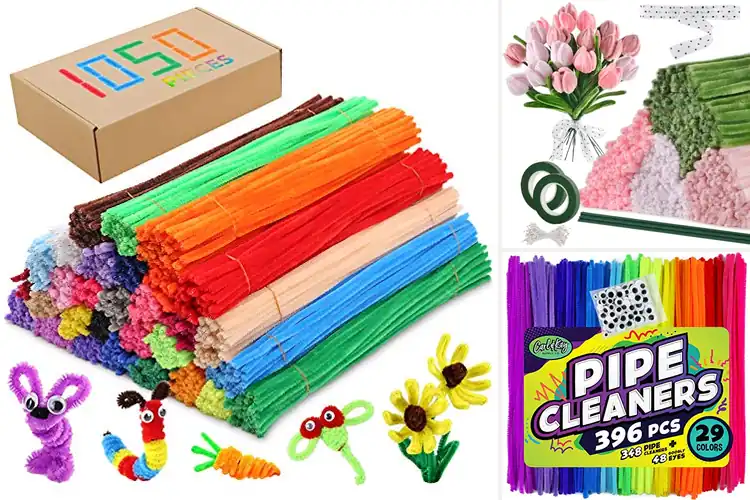Detailed view of Best Chenille Stems For Kids Crafting