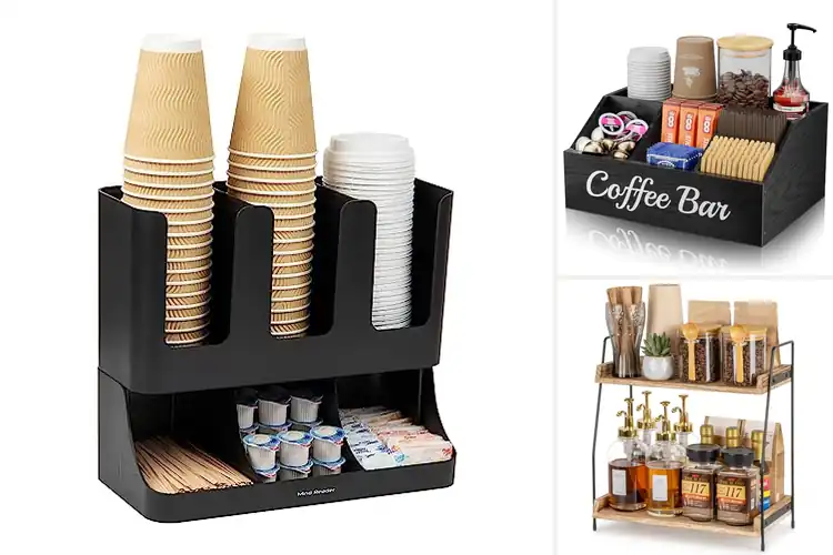 Detailed view of Best Coffee Station Organizers
