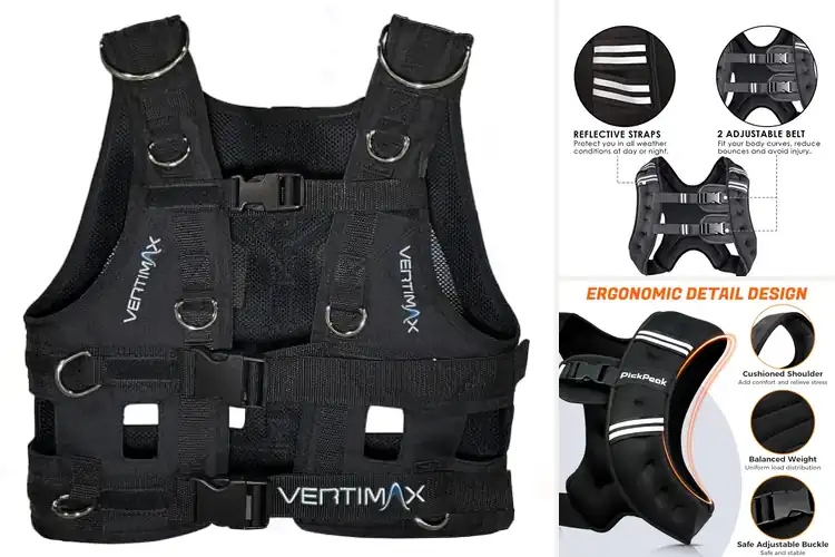 Detailed view of Best Core Training Vests