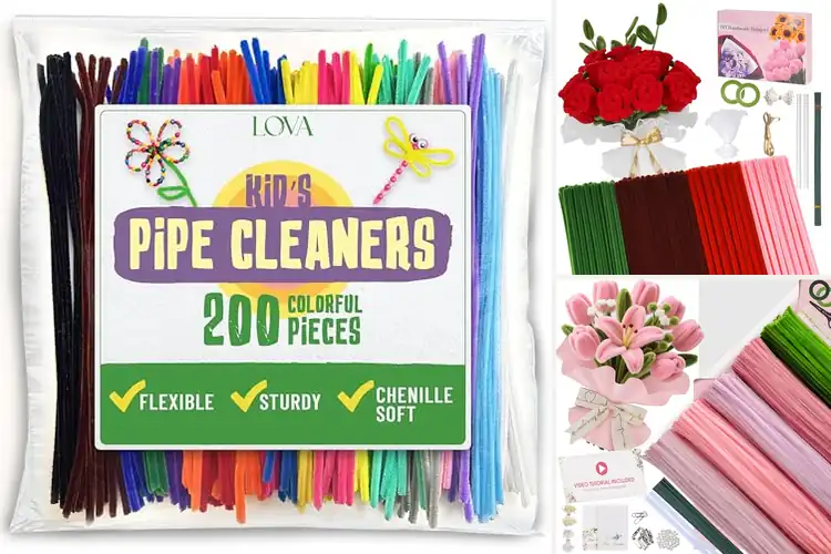 Detailed view of Best Craft Pipe Cleaners For Decor