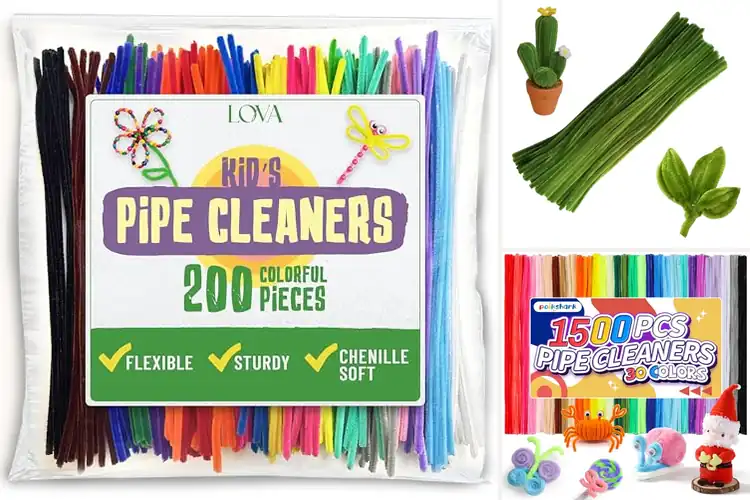 Detailed view of Best Craft Pipe Cleaners For Diy Projects