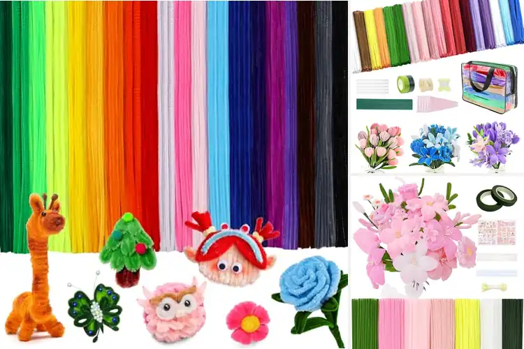 Detailed view of Best Crafting Pipe Cleaners For DIY