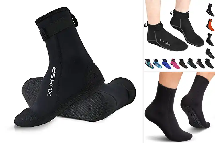 Detailed view of Best Diving Socks for Comfort, Grip & Protection