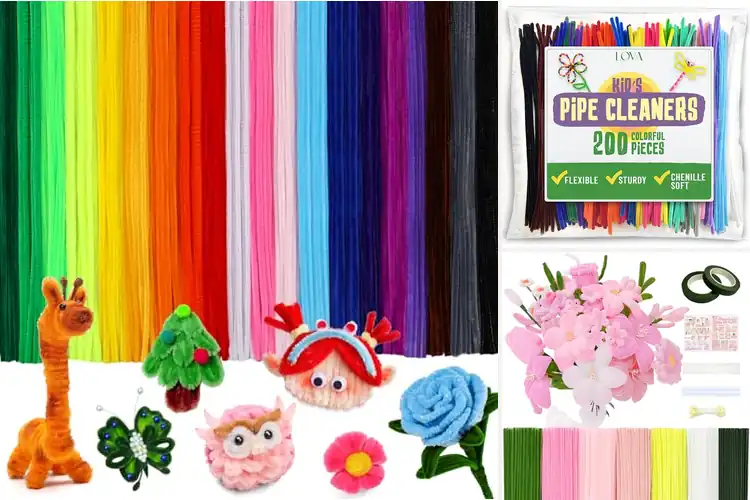Detailed view of Best DIY Craft Pipe Cleaners: 10 Fun Ideas