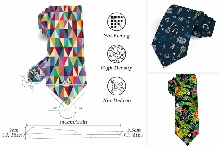 Detailed view of Best Festival Neckties for Men