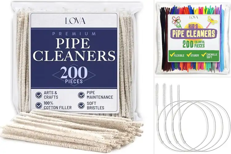 Detailed view of Best Flexible Soft-Pile Pipe Cleaners