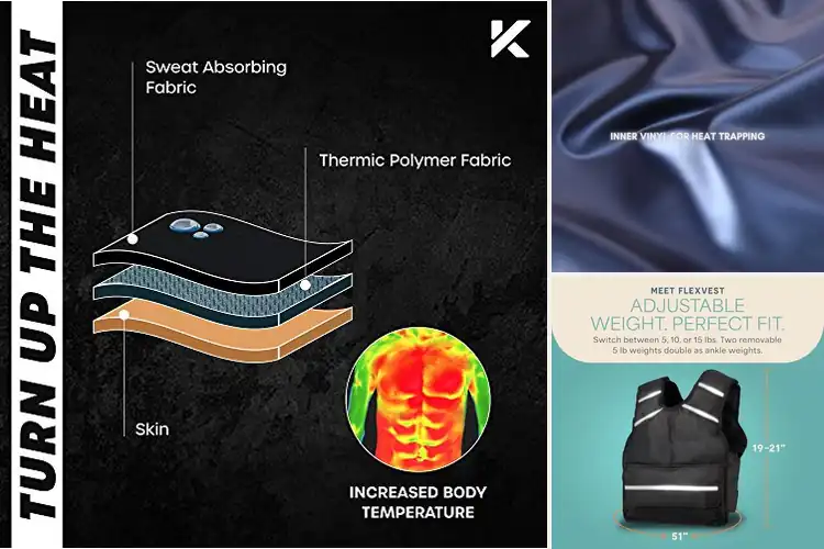 Detailed view of Best For Gym And Cardio Sweat Vest: Top 10 Picks