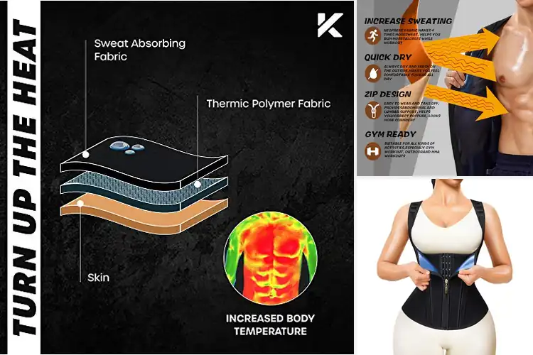 Detailed view of Best Gym Sweat Vests