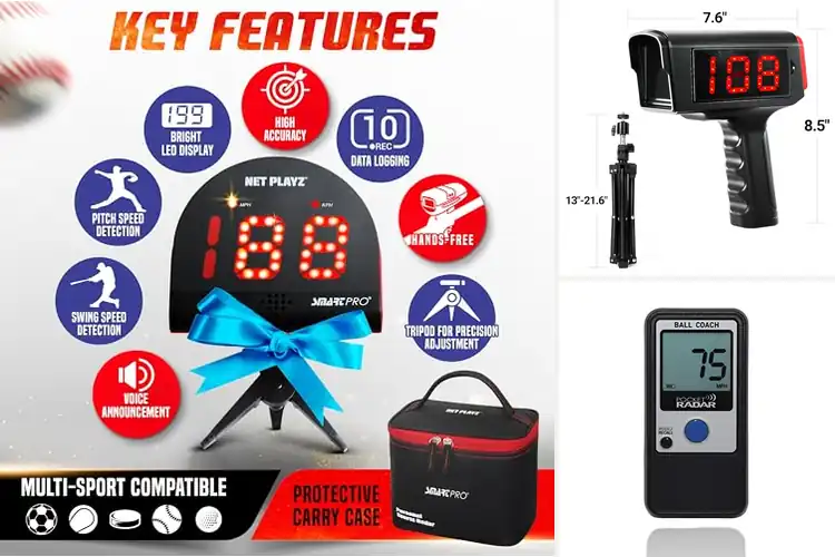 Detailed view of Best Hands-Free Radar Guns for Smarter Speed Training