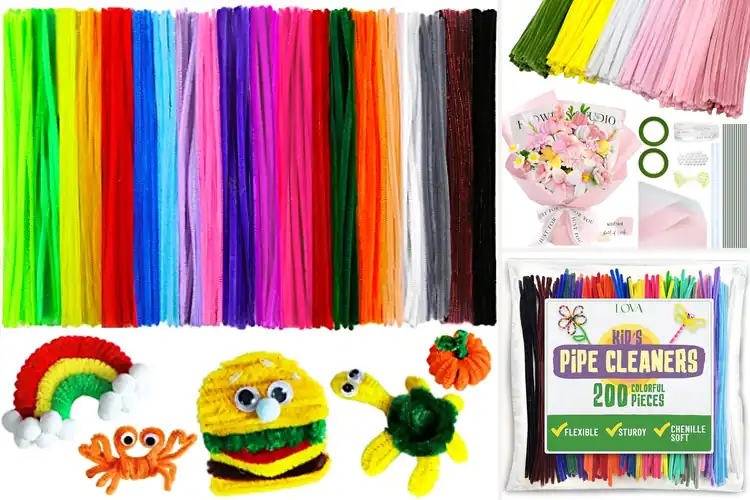 Detailed view of Best Hands On Learning Pipe Cleaners