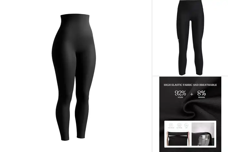 Detailed view of Best High Waisted Leggings For Tummy Control