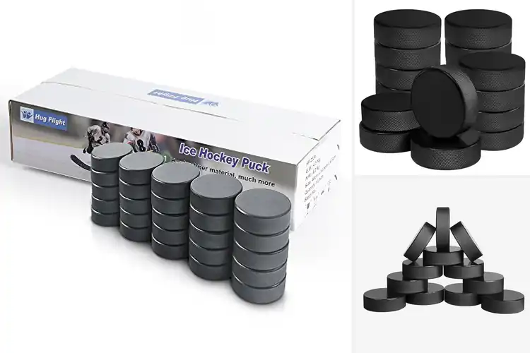 Detailed view of Best Hockey Pucks for Smooth, Pro-Level Performance