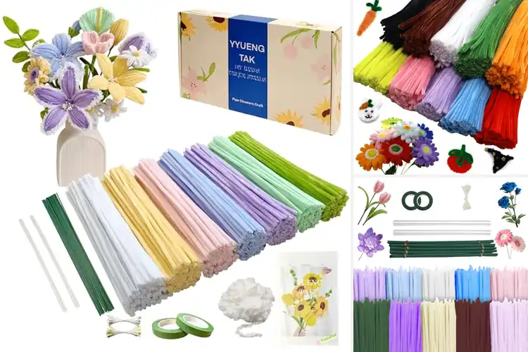Detailed view of Best Holiday Decor Pipe Cleaners
