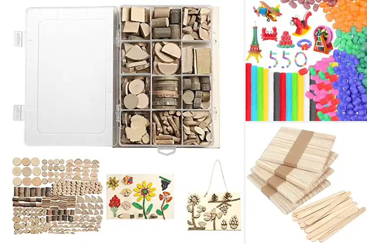 Detailed view of Best Imagination Building Craft Materials