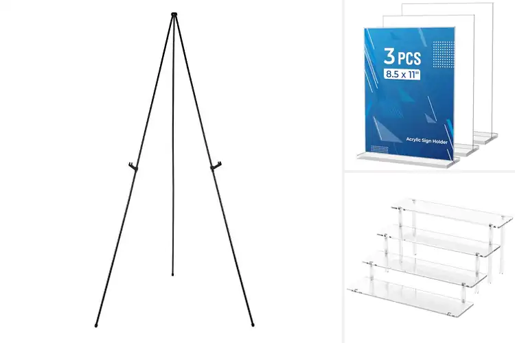 Detailed view of Best Lightweight Display Stands