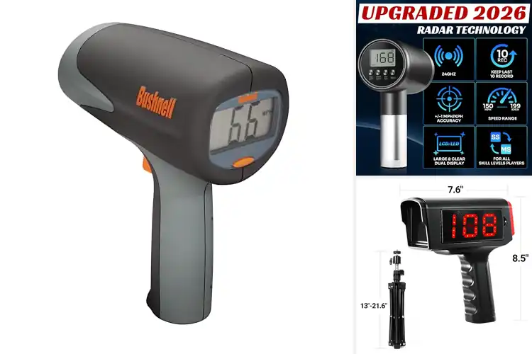 Detailed view of Best Pitching Speed Guns