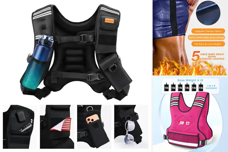 Detailed view of Best Plus Size Workout Vests