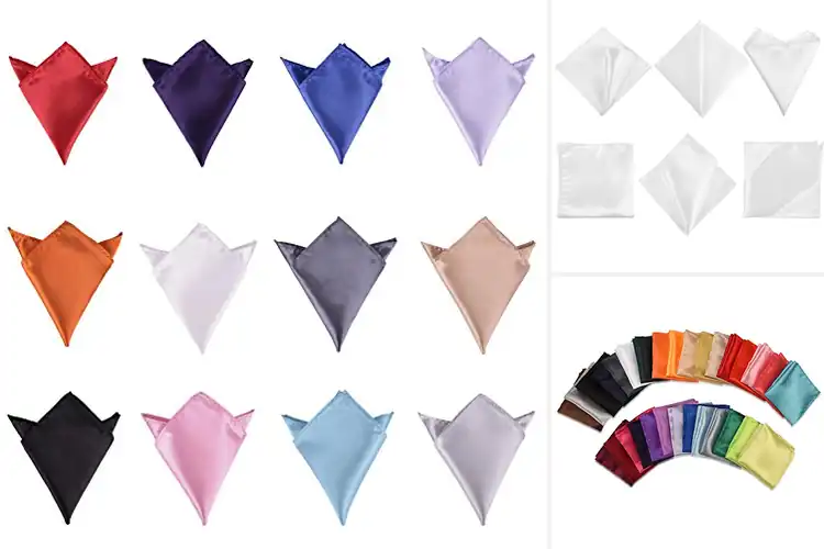 Detailed view of Best Pocket Squares for Formal Events