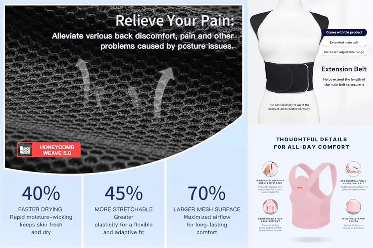 Detailed view of Best Posture Supports for Comfort and Balance