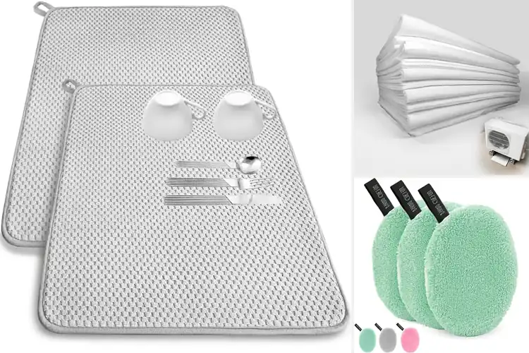 Detailed view of Best Quick-Dry Pads: Fast Dry, Light, & Mess-Free Living