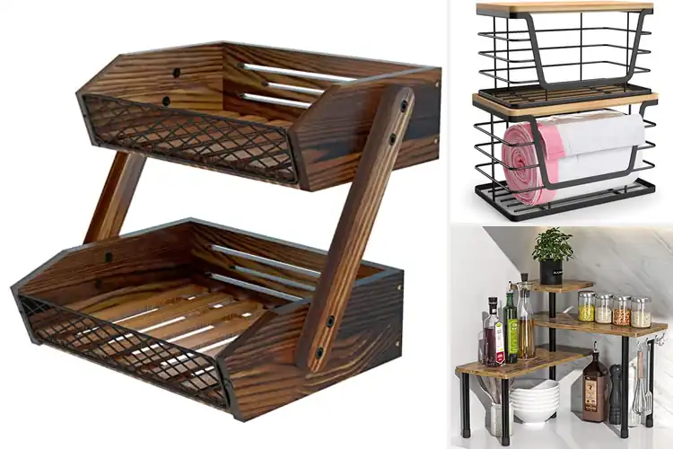 Detailed view of Best Rustic Kitchen Organizers