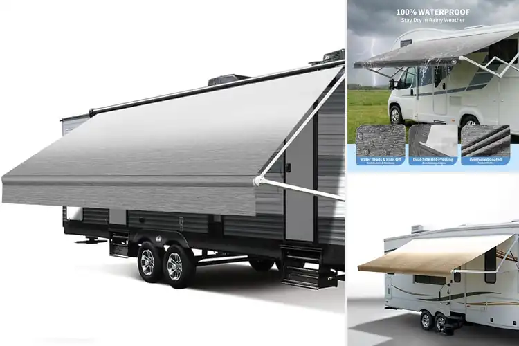 Detailed view of Best RV Awning Fabrics
