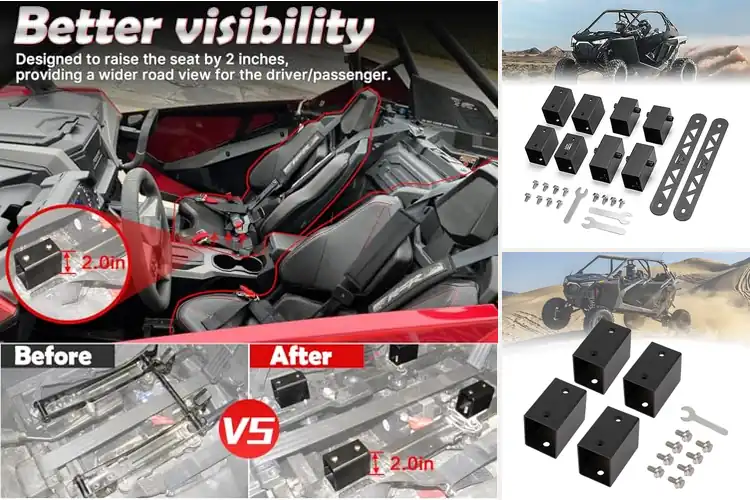 Detailed view of Best Rzr Seat Elevators