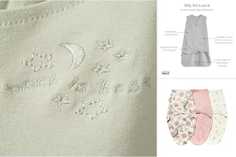 Detailed view of Best Safe Sleep Swaddles For Infants