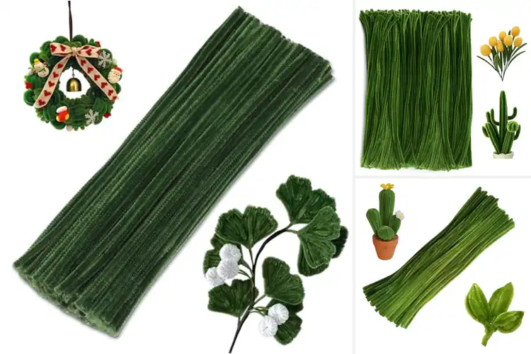 Detailed view of Best Sage Green Pipe Cleaners For Decorations