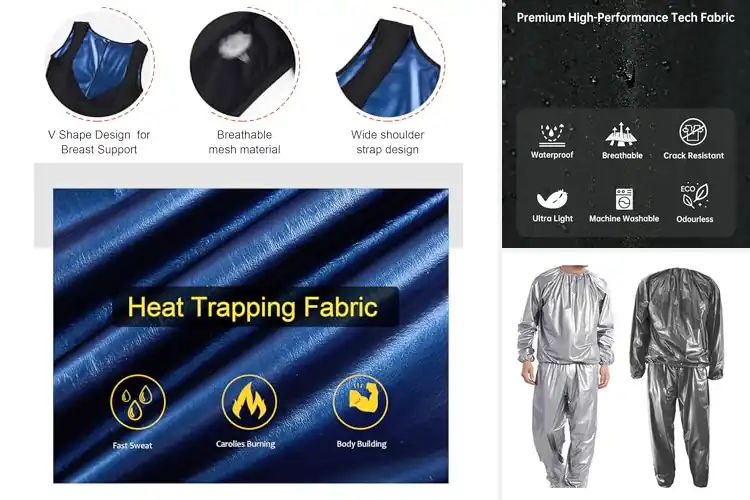 Detailed view of Best Sauna Suits for Women