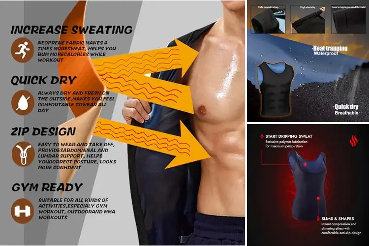 Detailed view of Best Sauna Vests for Workouts