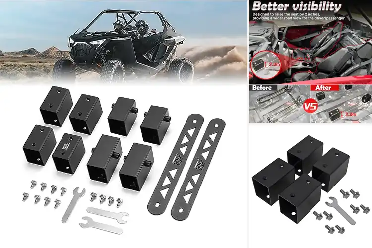 Detailed view of Best Seat Lift Kits for RZR