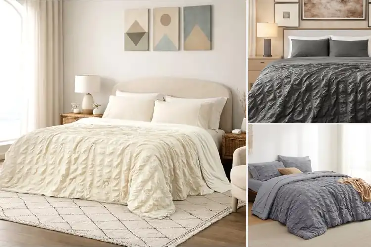 Detailed view of Best Seersucker Plaids: Comfort & Style for Every Room