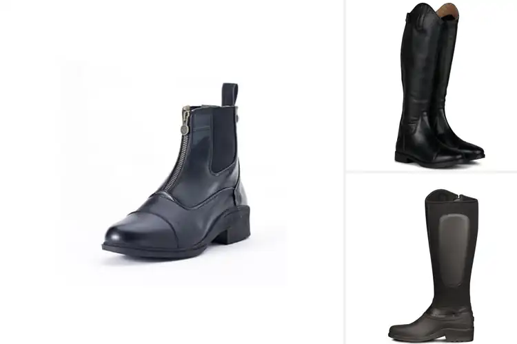 Detailed view of Best Stirrup Friendly Riding Boots for Comfort & Style
