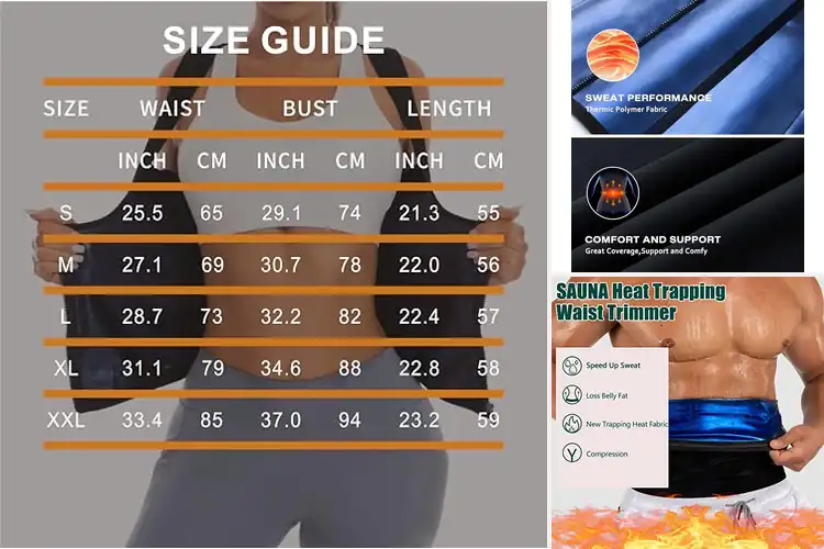 Detailed view of Best Sweat Vests For Belly Fat: Top 10 Waist-Shaping Picks