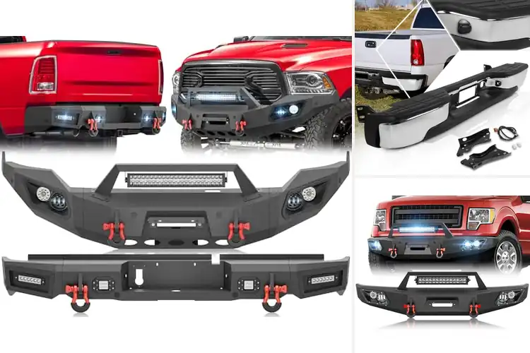 Detailed view of Best Truck Bumpers: Top 10 Durable, Stylish with LED & Winch