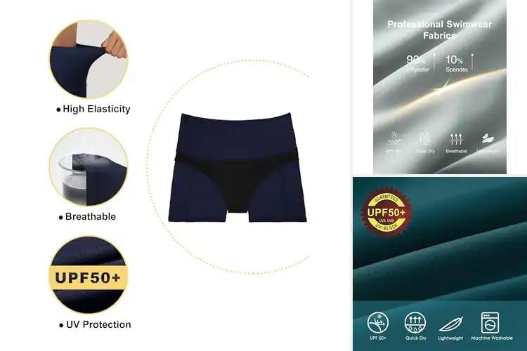 Detailed view of Best UPF 50+ Swim Shorts