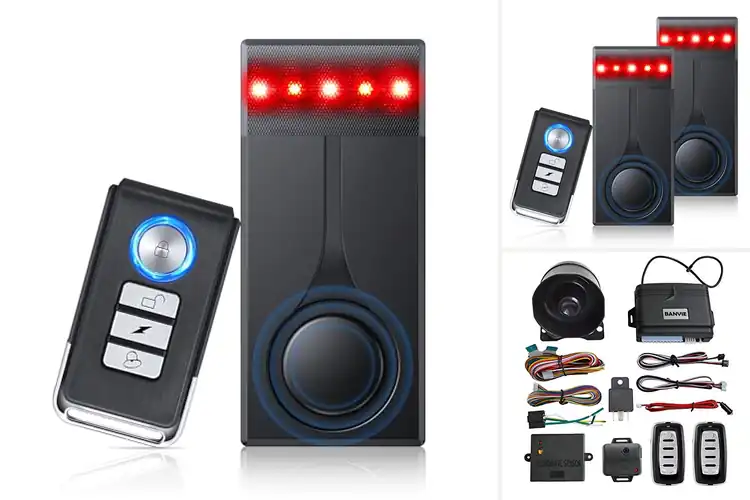 Detailed view of Best Vehicle Alarm System With Impact Sensor