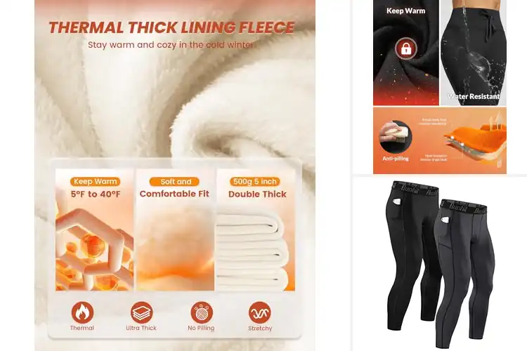 Detailed view of Best Warm Workout Leggings